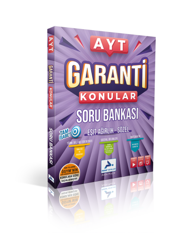 Paraf AYT  Eşit Ağırlık Sözel Garanti Konular Soru Bankası