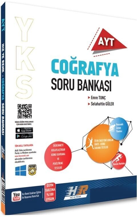 Hız ve Renk AYT Coğrafya Soru Bankası