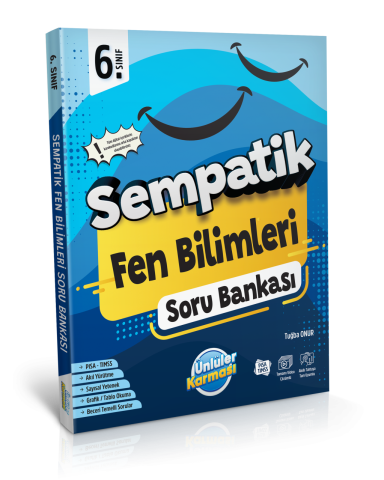 Ünlüler Yayınları 6.SINIF SEMPATİK SORU BANKALARI FEN BİLİMLERİ