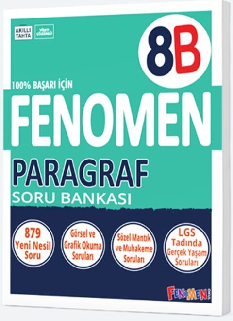 Gama Yayınları 8. Sınıf Paragraf (B)Fenomen Soru Bankası