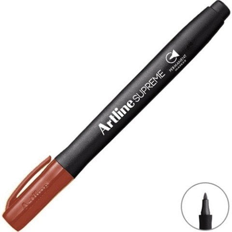 Artline Supreme Permanent Marker 1Mm Brown