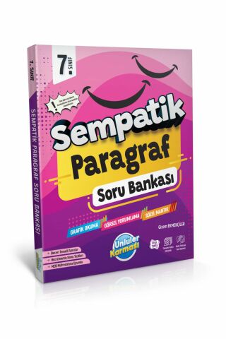 Ünlüler Yayınları 7.SINIF SEMPATİK BANKALARI PARAGRAF