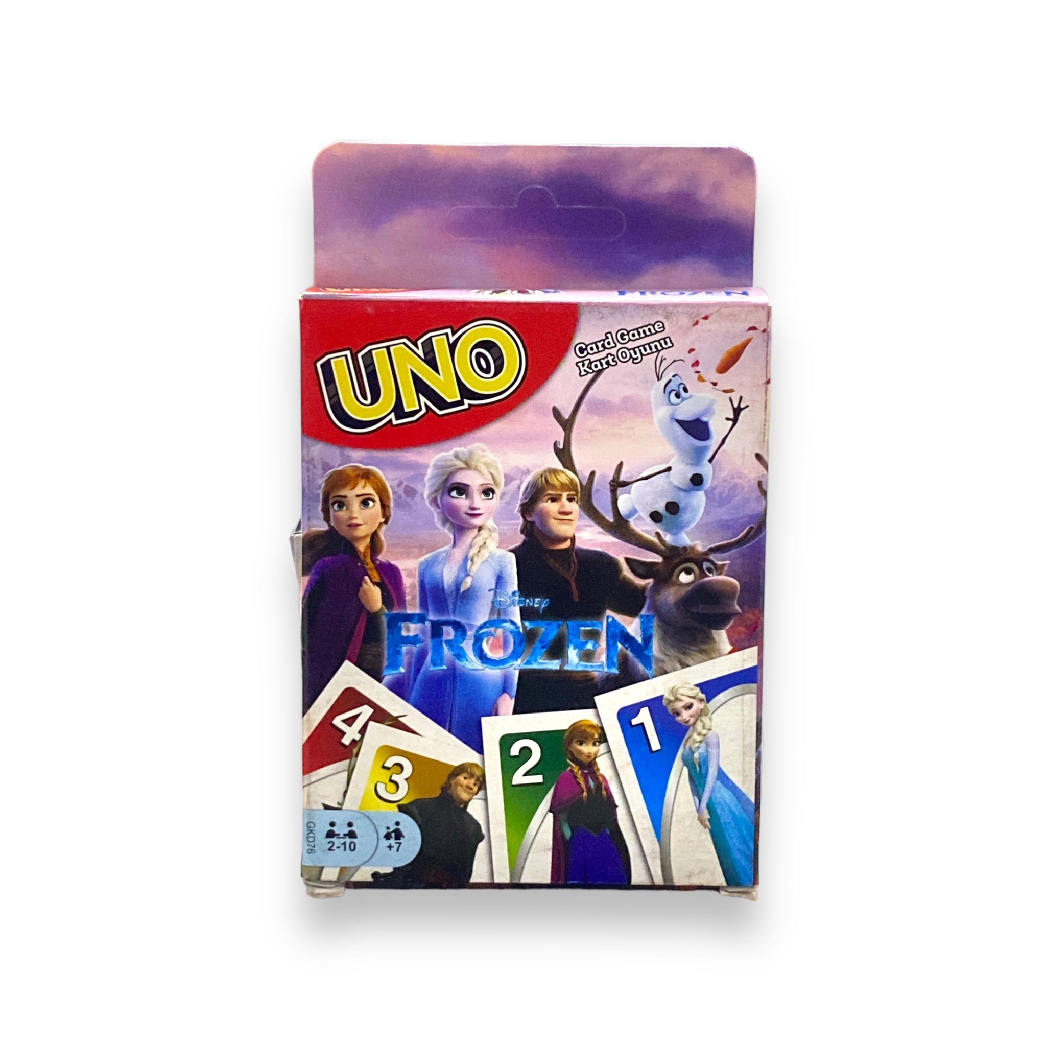Uno Frozen Kartları (özel kural içerir) 2-10 oyuncu
