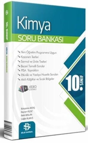 BİLGİ SARMAL 10.SINIF KİMYA SORU BANKASI 2023