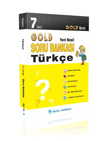 MUTLU 7.SINIF GOLD YENİ NESİL TÜRKÇE SORU BANKASI