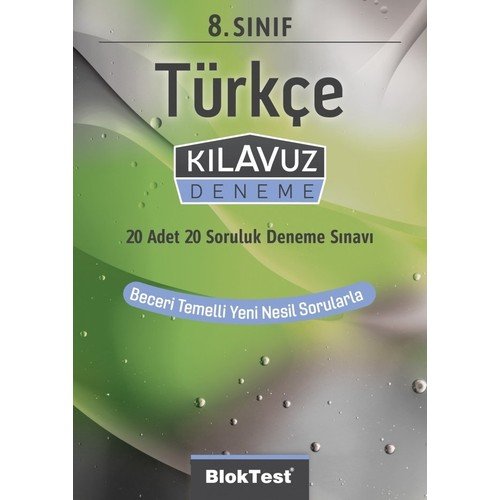 Bloktest 8.Sınıf Türkçe Kılavuz Deneme