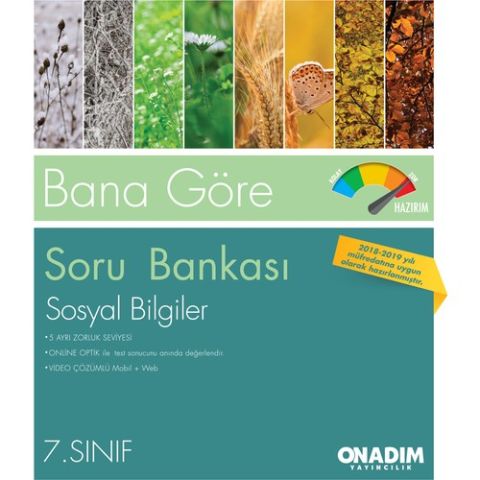 Onadım 7.Sınıf Sosyal Bilgiler Bana Göre Soru Bankası