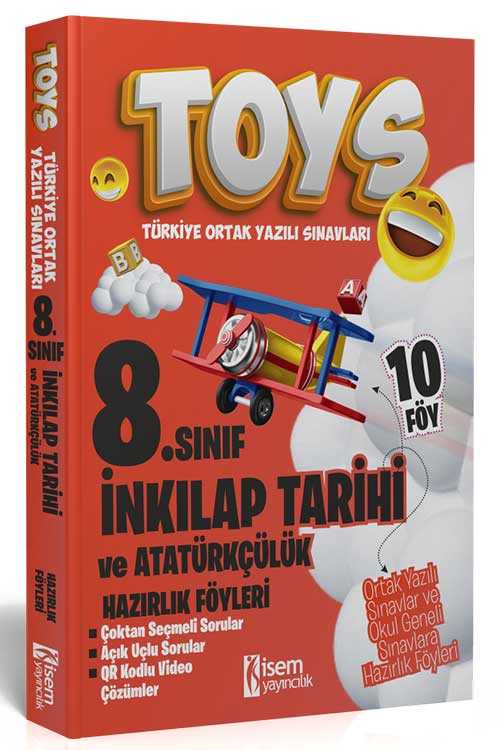 İSEM TOYS 8. SINIF İNKILAP TAR HAZIRLIK FÖYÜ