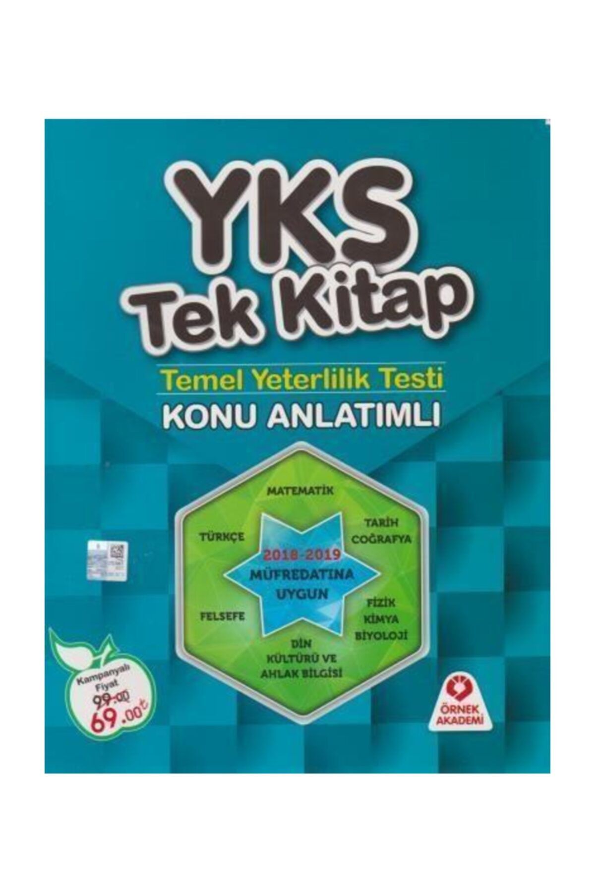 Örnek Akademi Yayınları TYT Tek Kitap Konu Anlatımlı