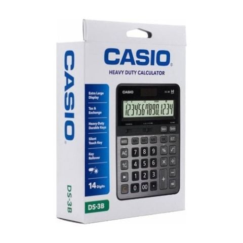 Casio Ds-3b 14 Hane Prof. Masaüstü Hesap Makinesi