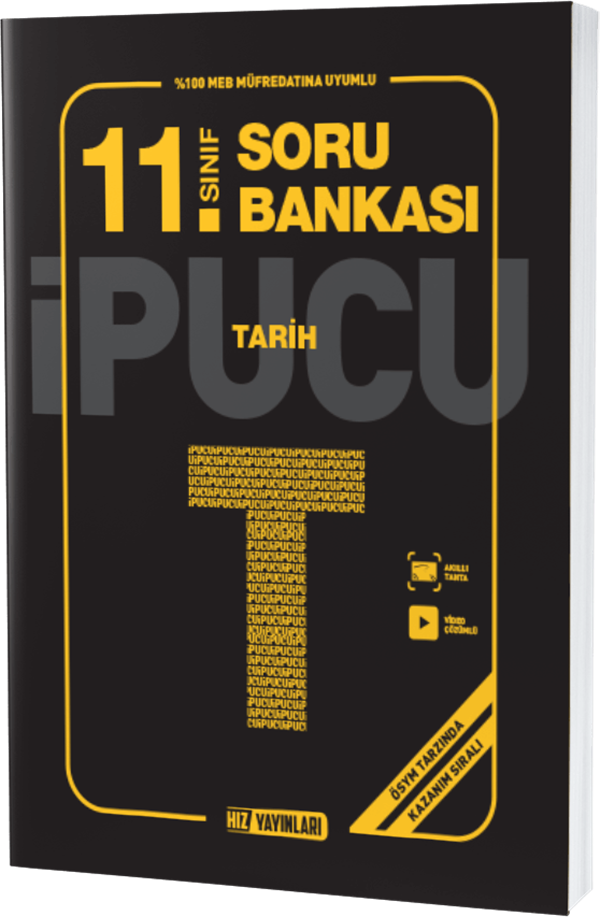 Hız Yayınları 11. SINIF TARİH SORU BANKASI İPUCU