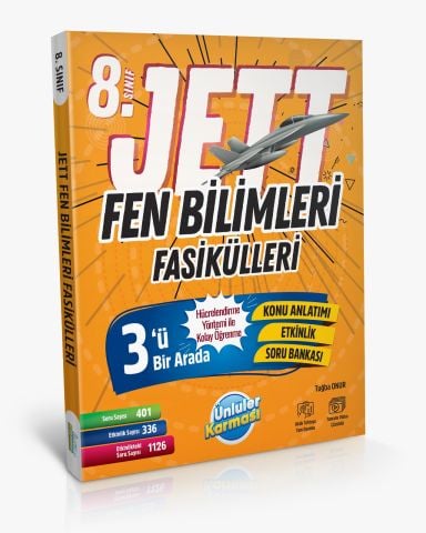 Ünlüler Karması 8. Sınıf Jett Fen Bilimleri Fasikülleri