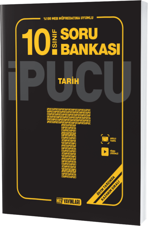 Hız Yayınları 10. SINIF TARİH SORU BANKASI İPUCU