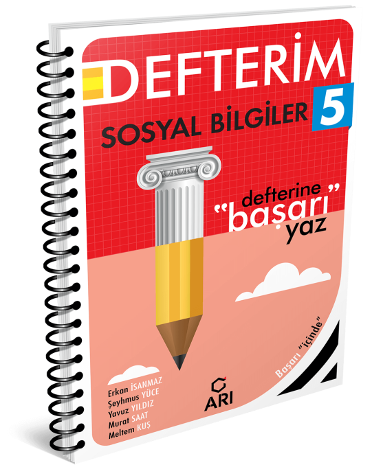 Arı 5.sınıf Sosyalimo Sosyal Bilgiler Defterim