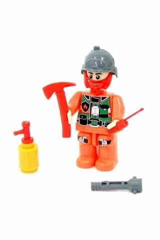 Özbayraktar Fire Fighter İtfaiye Figürü Lego Seti