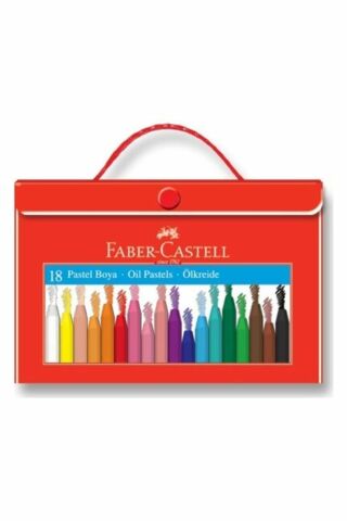 Faber Castell Pastel Boya Çantalı Tutucu Plastik 18 Li