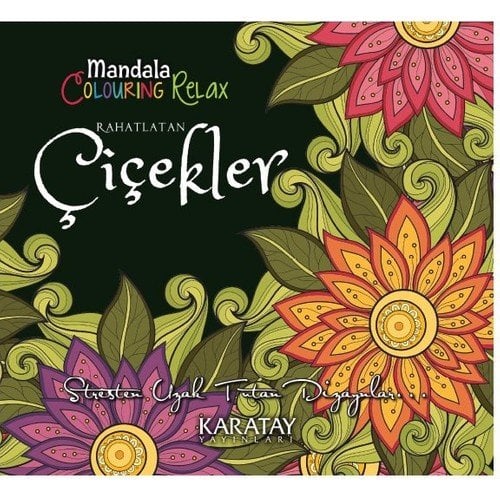 Karatay Colourıng Relax Mandala – Çiçekler