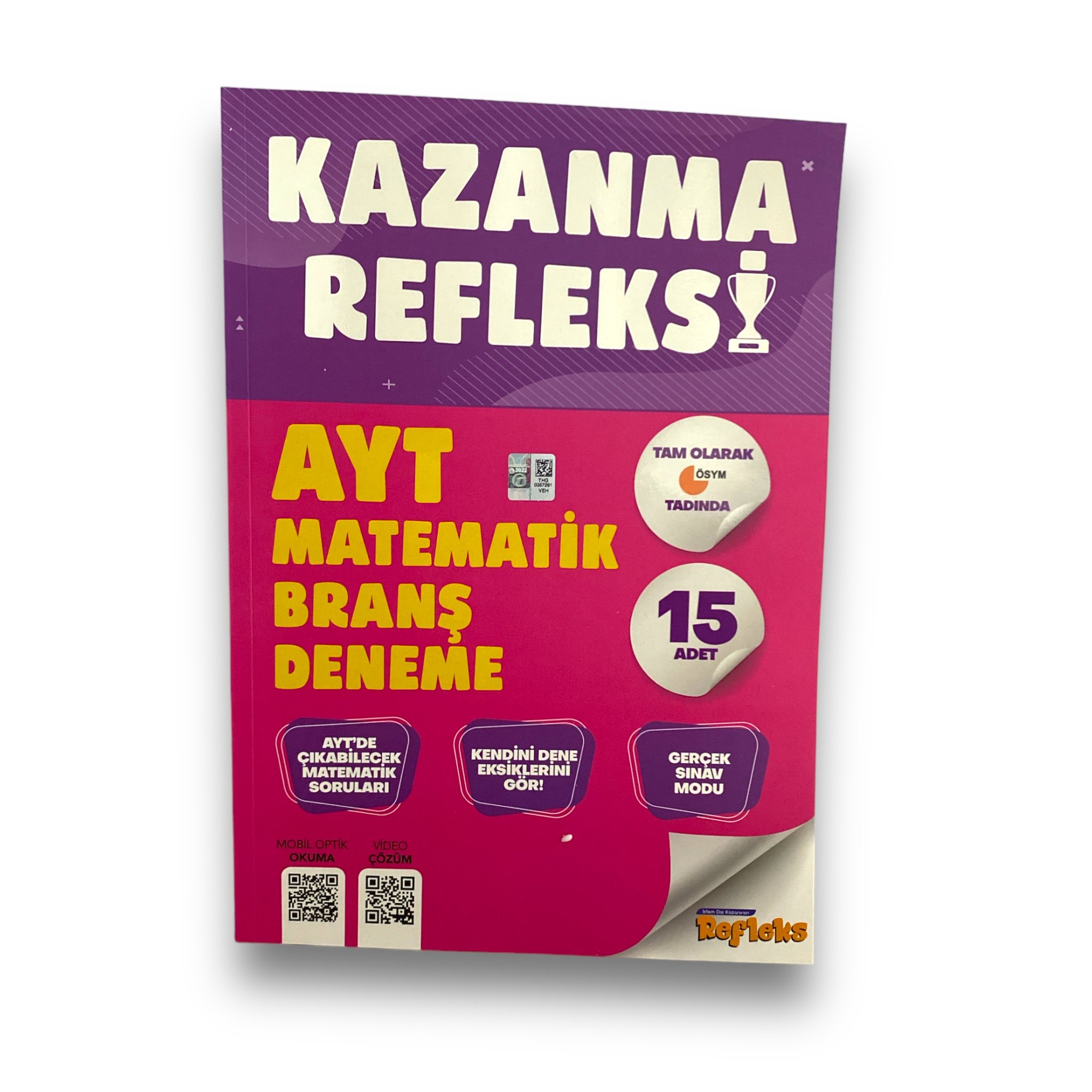 Tammat AYT Matematik Kazanma Refleksi 15 Li Deneme