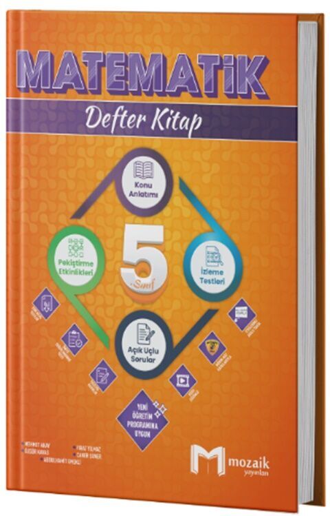 Mozaik Yayınları 5. Sınıf Matematik İntro Defter Kitap