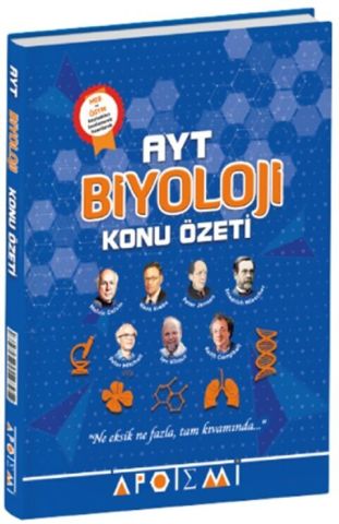 Apotemi Yayınları AYT Biyoloji Konu Özeti