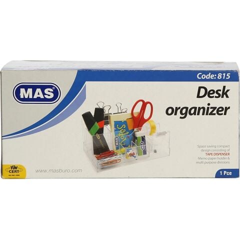 Mas Organizer Desk Bant Kesicili Şeffaf 815