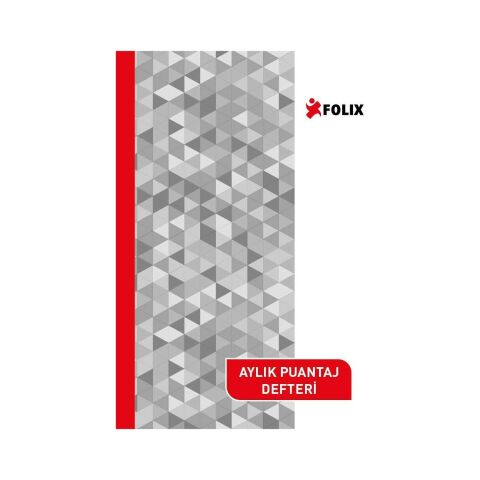 Folix FLX-640012 14x20 Aylık Puantaj Defteri