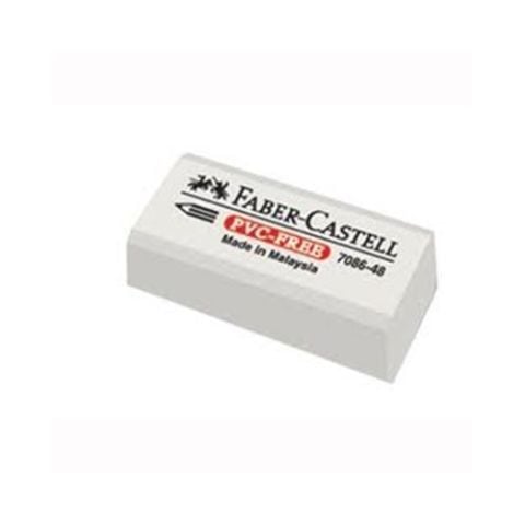 Faber-Castell Plastik Silgi 7086-48 Beyaz