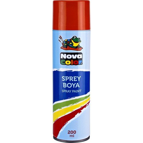 Nova Color Sprey Boya 200 Ml Turuncu