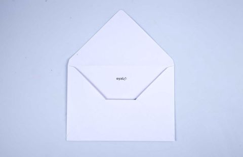 Oyal Davetiye Zarfı (9x14) Beyaz 70 Gr 1000li