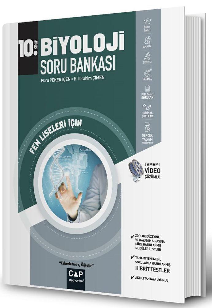 ÇAP 10.SINIF BİYOLOJİ SORU BANKASI FEN LİSESİ