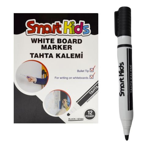 Smart Kıds 3573 Tahta Kalemi - Siyah – 12 Li Paket