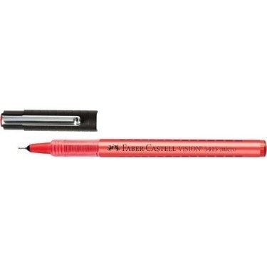 Faber Castell Vısıon İğne Uçlu Kalem Kırmızı