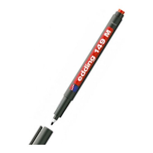 Edding Asetat Kalemi Silgili E-149M Kırmızı