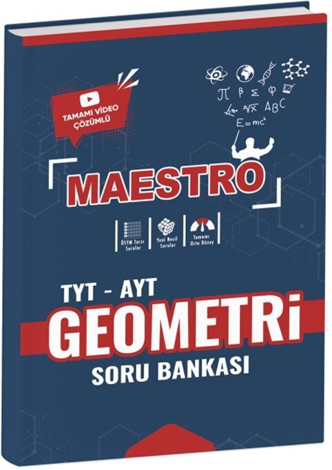 Apotemi Tyt Ayt Maestro Geometri Soru Bankası 2024