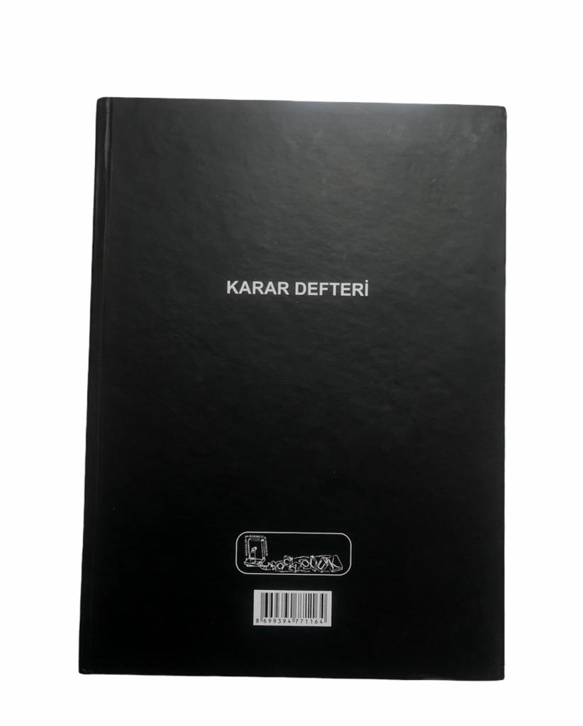 KOCAOLUK KARAR DEFTERİ (A4 CİLTLİ)