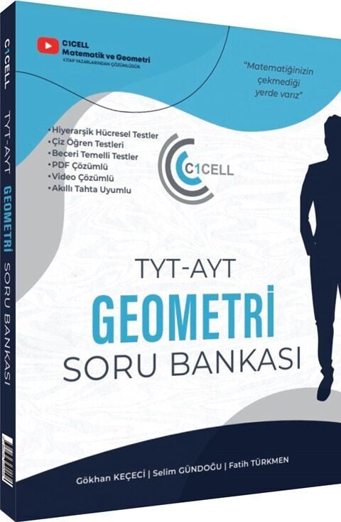 C1cell Yayınları TYT AYT Geometri Soru Bankası