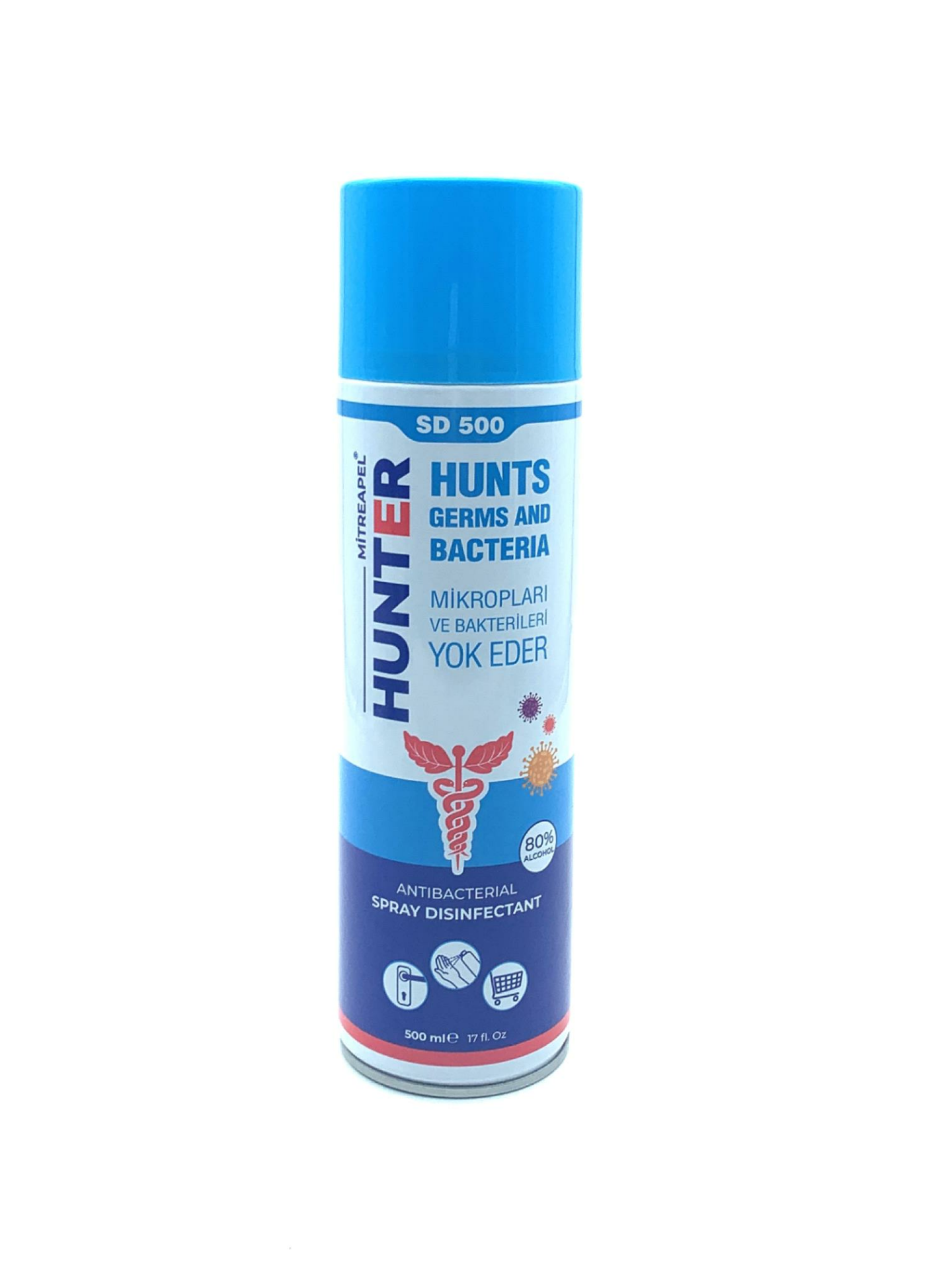 Mitreapel Hunter Antibakteriyel Sprey Dezenfektan 500 ml