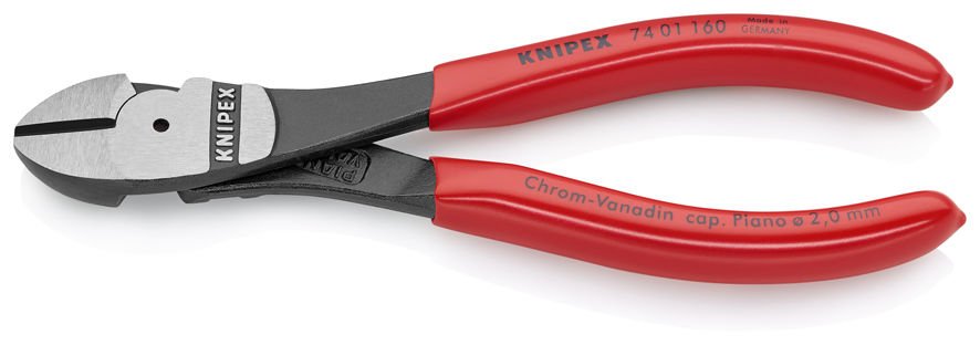 KNIPEX 74 01 160 AĞIR TİP YAN KESKİ