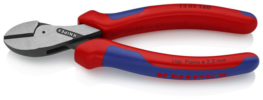 KNIPEX 7302160 X-CUT YÜKSEK PERFORMANSLI HAFİF YAN KESKİ