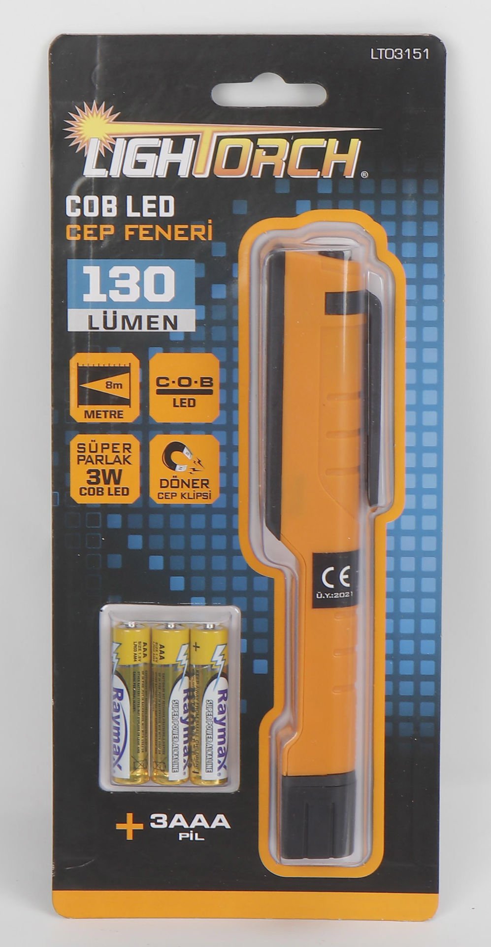 LIGHTORCH LT03151 3W SÜPER PARLAK EL FENERİ