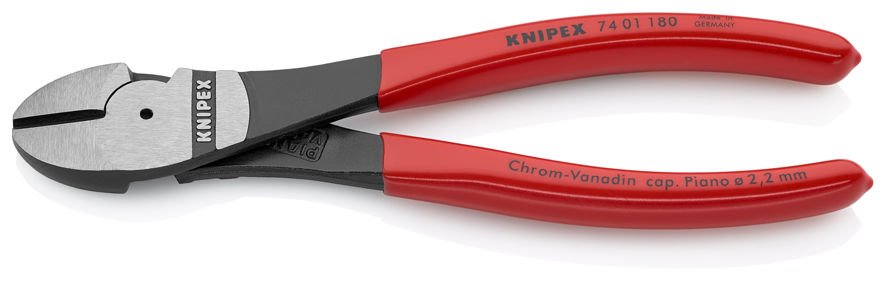 KNIPEX 74 01 180 AĞIR TİP YAN KESKİ