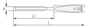 İzeltaş 5010230014 14 Mm İskarpela Düz