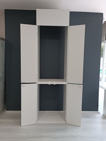 210cm İKİLİ  36cm En Demonte Kombi Dolabı (60x210x36)