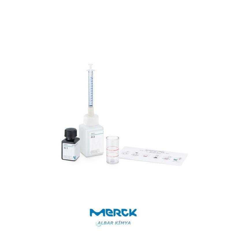 Spectroquant® 1145510001 Fenol Küvet Testi / 0,10 - 2,50 mg/L Fenol / 25 Test