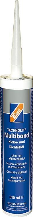 Multibont Polimer Bazlı Yapıştırıcı Siyah 310 ml