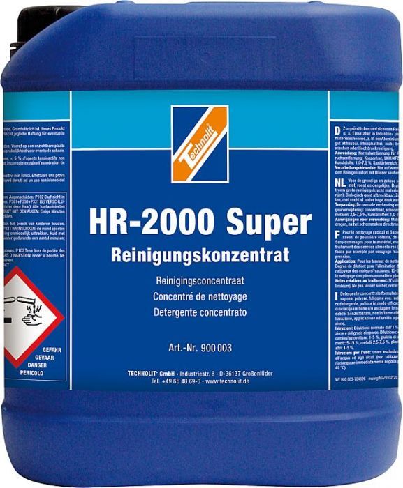 HR 2000 S Emniyetli Genel Konstre Temizleyici 1lt, 10 lt, 30 lt