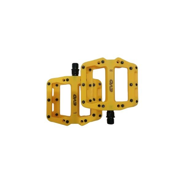 Evo Plastik Sarı Platformlu Bisiklet Pedalı