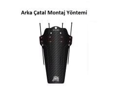 Enlee BF-50 Bike Fender Taşınabilir Mtb Kamufulaj Desenli Çamurluk