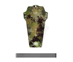 Enlee BF-50 Bike Fender Taşınabilir Mtb Kamufulaj Desenli Çamurluk