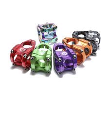 Enlee Alüminyum Rainbow 31.8 35mm Kısa Gidon Boğazı